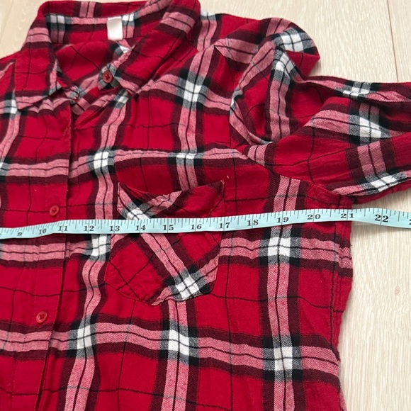 3/$10 BP Red and Black Checkered Shirt - Picture 5 of 8